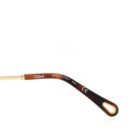 Chloe Oversized Round Carlina Sunglasses CE114SC Peach Pink 5 of 7