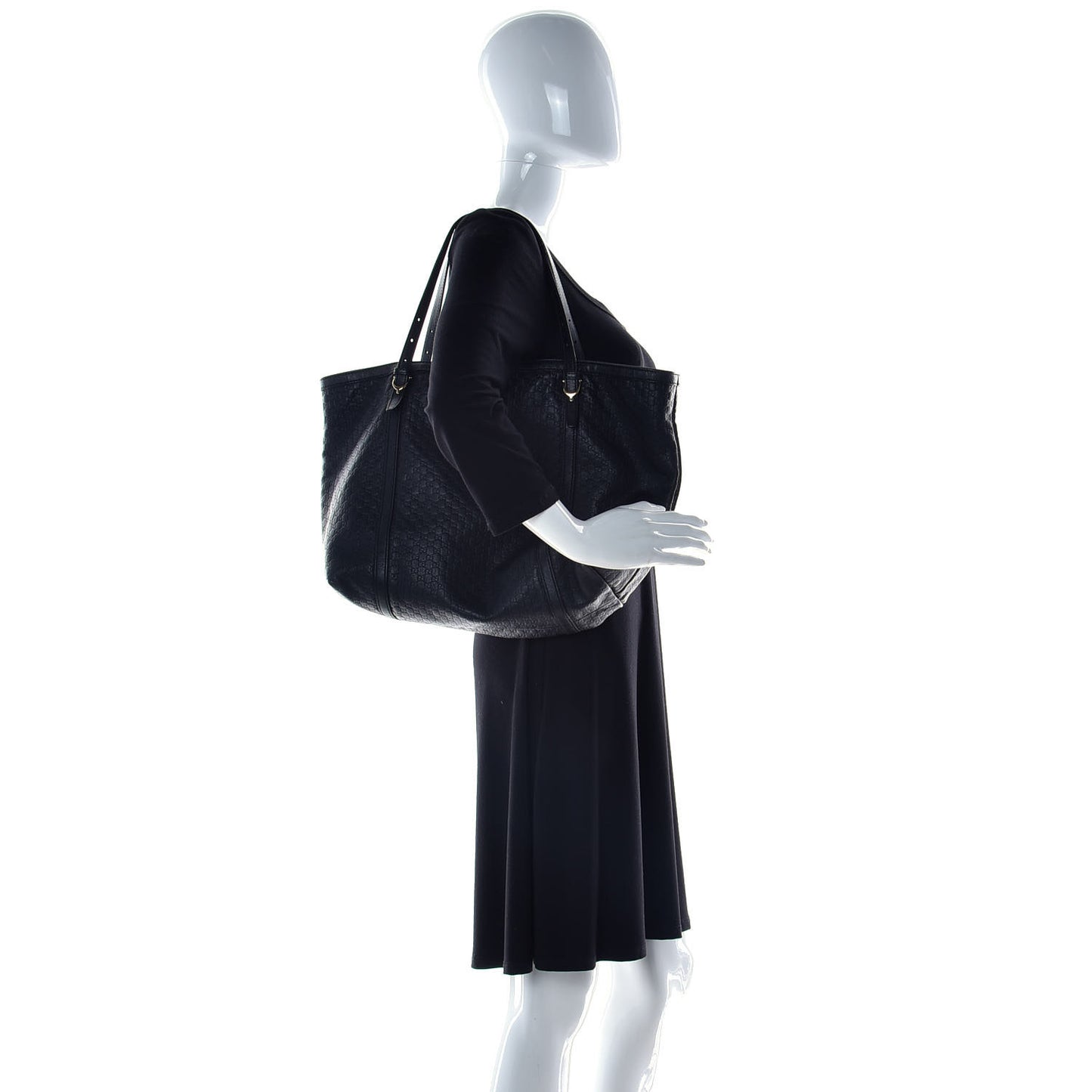 Microguccissima Medium Nice Tote Black