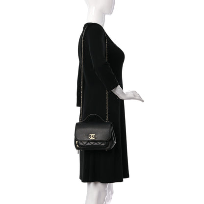 Chanel Caviar Quilted Small Business Affinity Flap Black 2 of 11