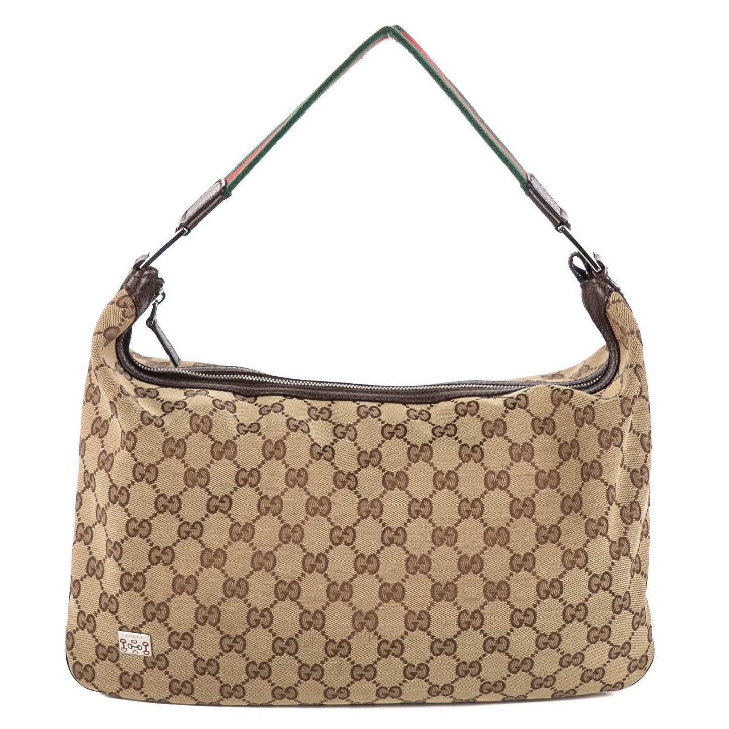 Monogram Medium Pop Hobo Dark Brown