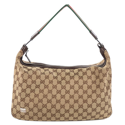 Gucci Monogram Medium Pop Hobo Dark Brown 1 of 7