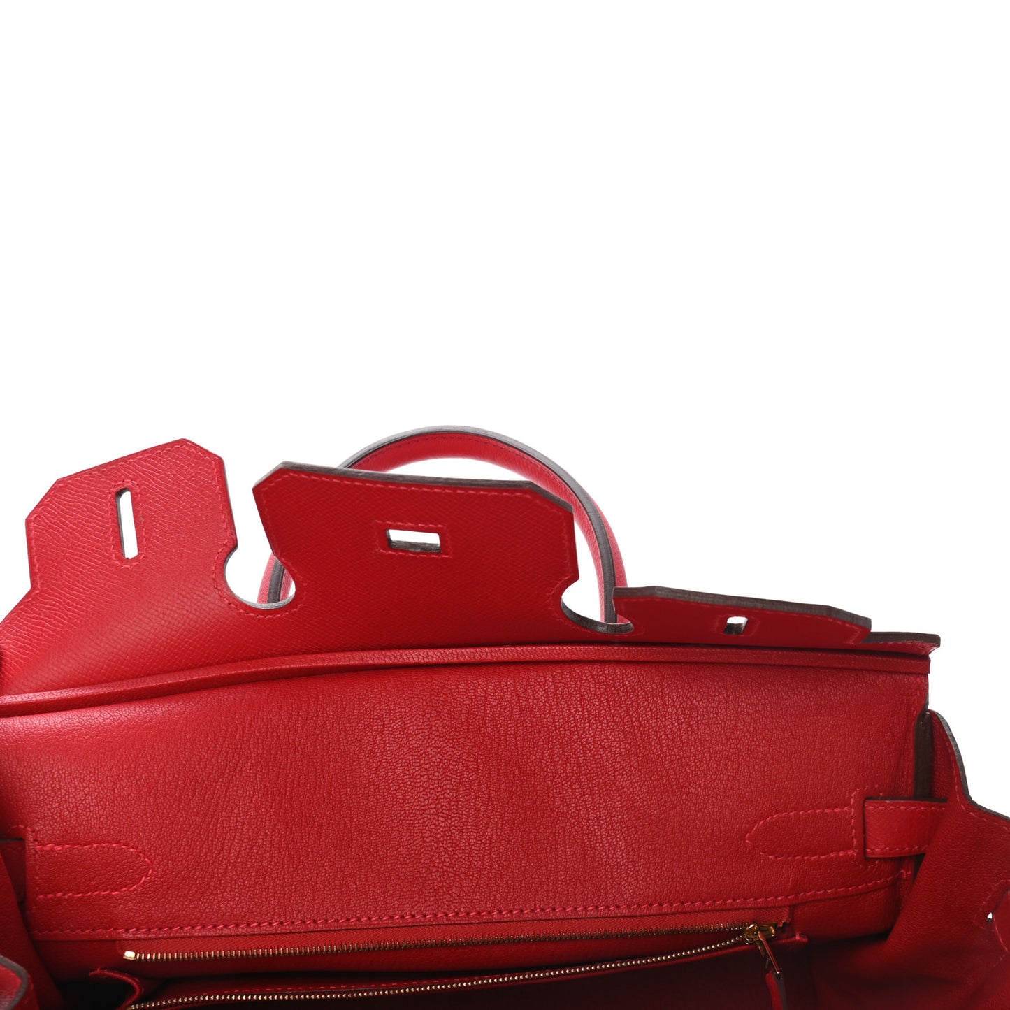 Epsom Birkin 30 Rouge Casaque
