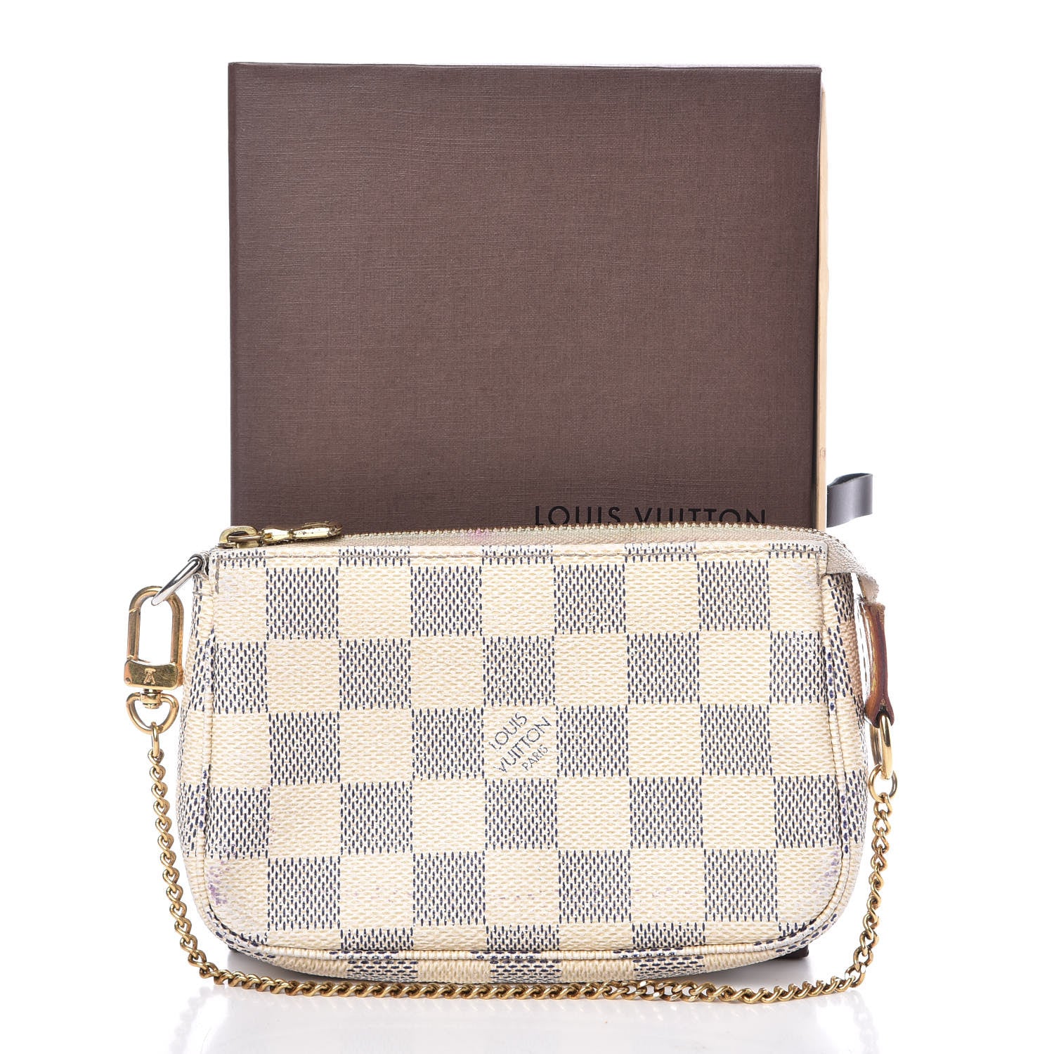 Louis Vuitton Damier Azur Mini Pochette Accessories 11 of 11