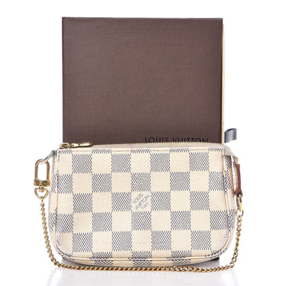 Louis Vuitton Damier Azur Mini Pochette Accessories 11 of 11