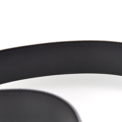 Louis Vuitton Damier Graphite LV Initiales Belt 90 36 8 of 9