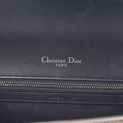 Christian Dior Metallic Patent Micro-Cannage Medium Diorama Flap Bag Pink 6 of 17