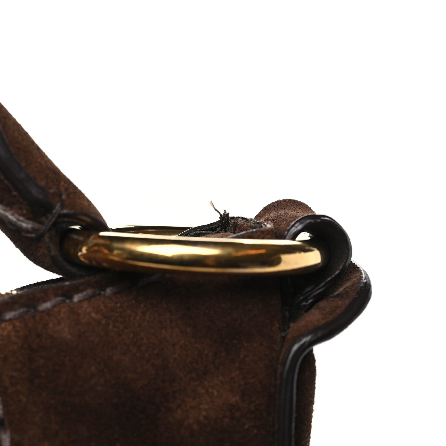 Prada Scamosciato Suede Hobo Brown 12 of 12