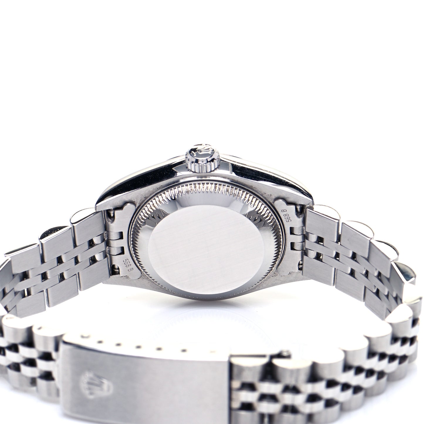 Stainless Steel 18K White Gold Diamond 26mm Oyster Perpetual Datejust Watch Silver 79174
