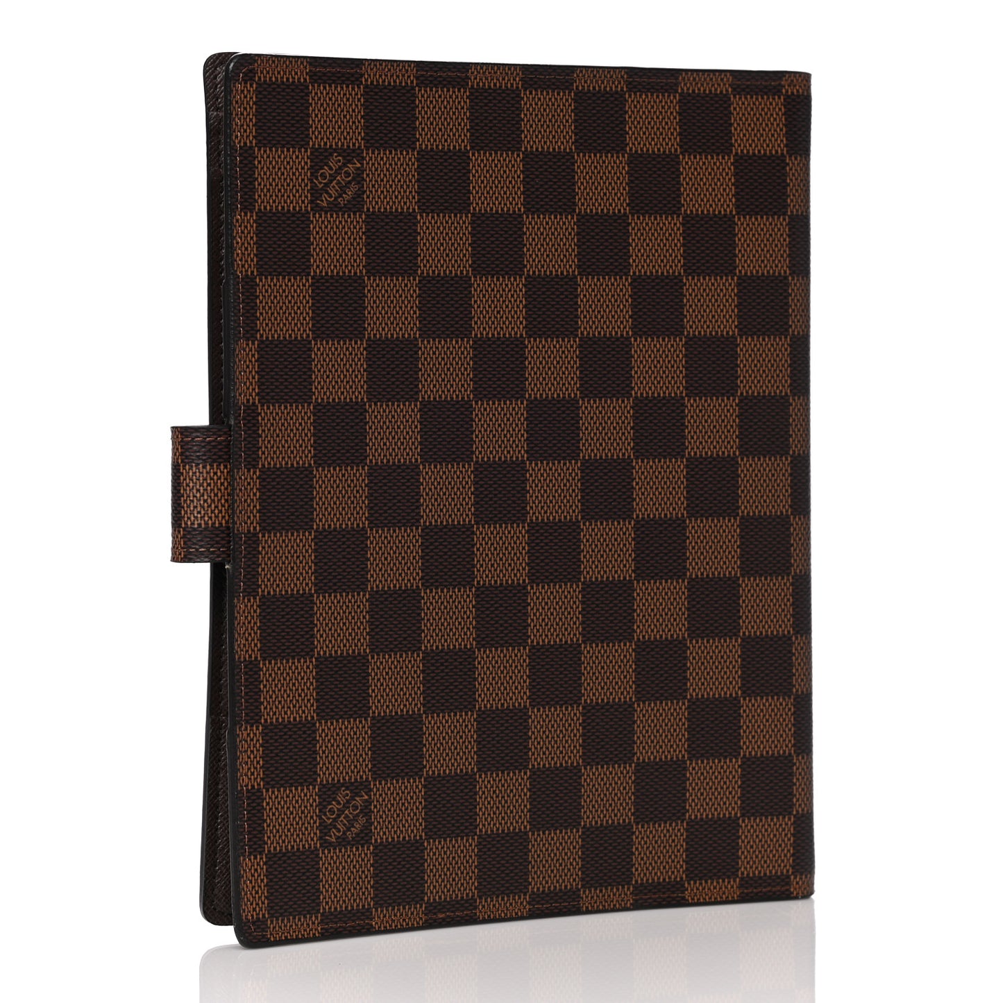 Damier Ebene Large Ring Agenda Cover