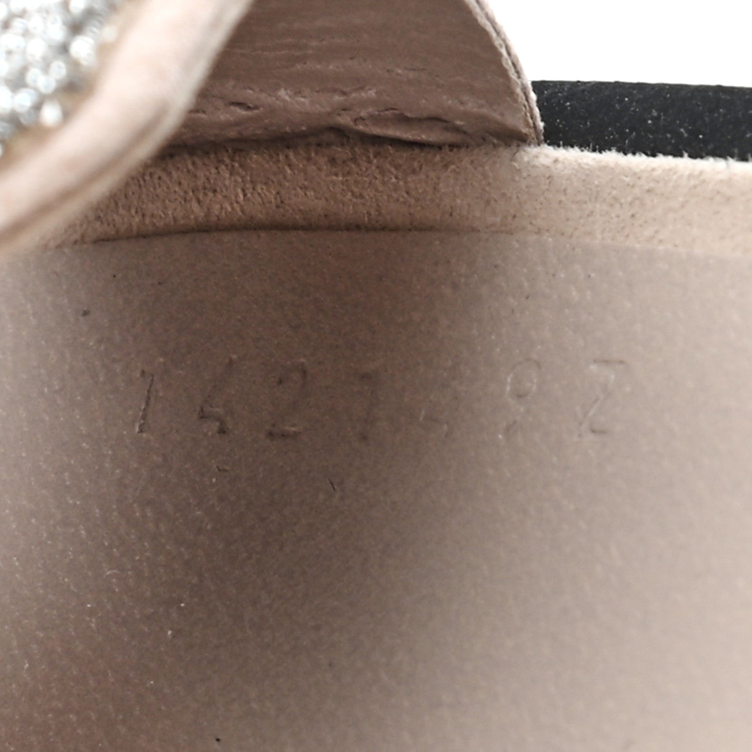 Hermes Suede Goatskin Crystal Powder Oran Sandals 39.5 7 of 8