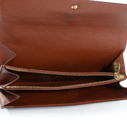 Louis Vuitton Monogram Sarah Wallet 6 of 8
