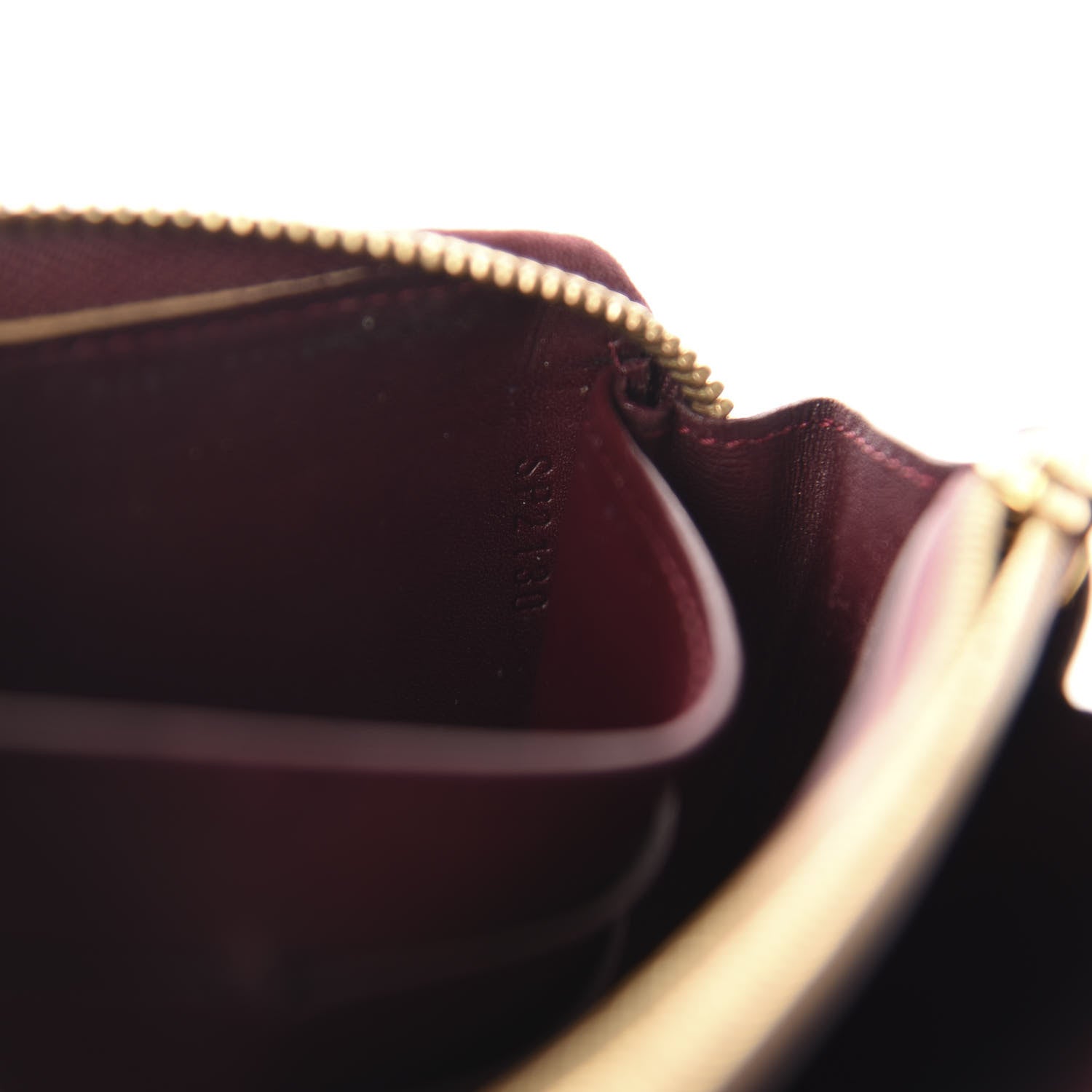 Louis Vuitton Vernis Zippy Wallet Rouge Fauviste 10 of 10
