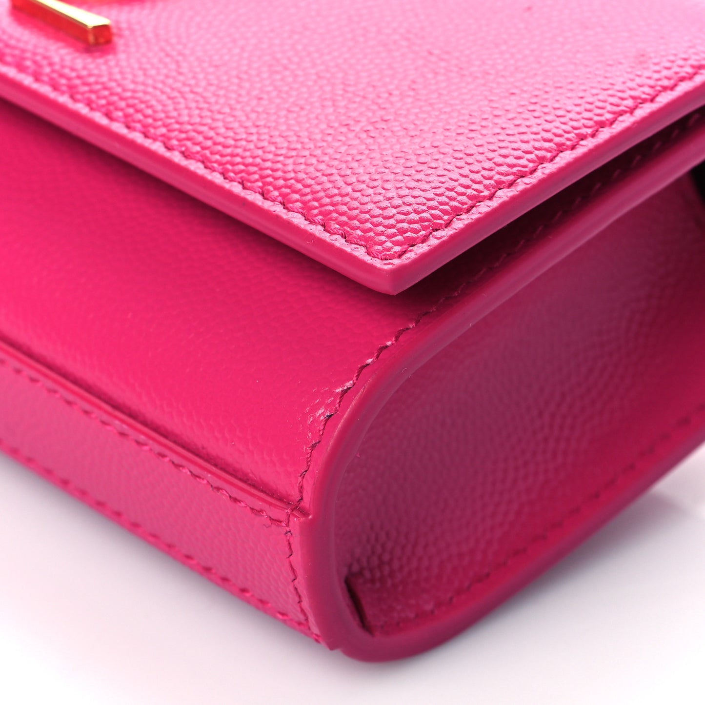 Grain De Poudre Monogram Kate Belt Bag Fuchsia