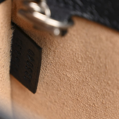 Gucci GG Supreme Monogram Textured Dollar Calfskin Super Mini Dionysus Shoulder Bag Beige Blue 7 of 10