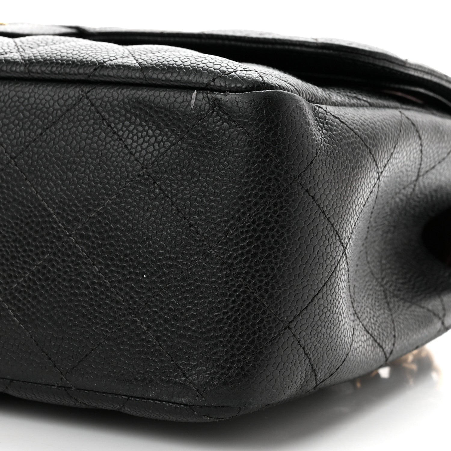 Chanel Caviar Quilted Jumbo Double Flap Black 10 of 10
