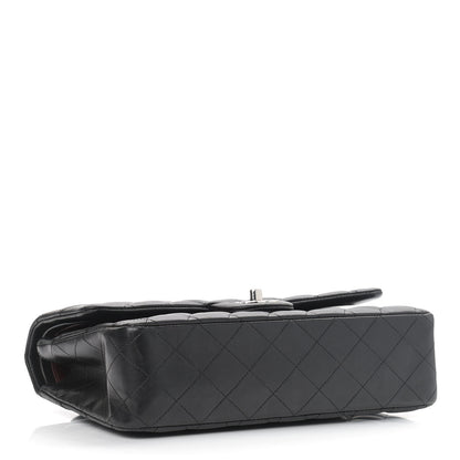 Chanel Lambskin Quilted Medium Double Flap Black 4 of 12