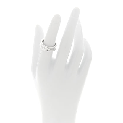 Tiffany Sterling Silver 1837 Band Ring 52 6 2 of 4