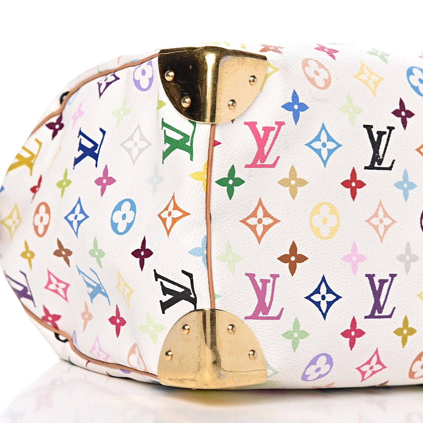 Monogram Multicolor Speedy 30 White