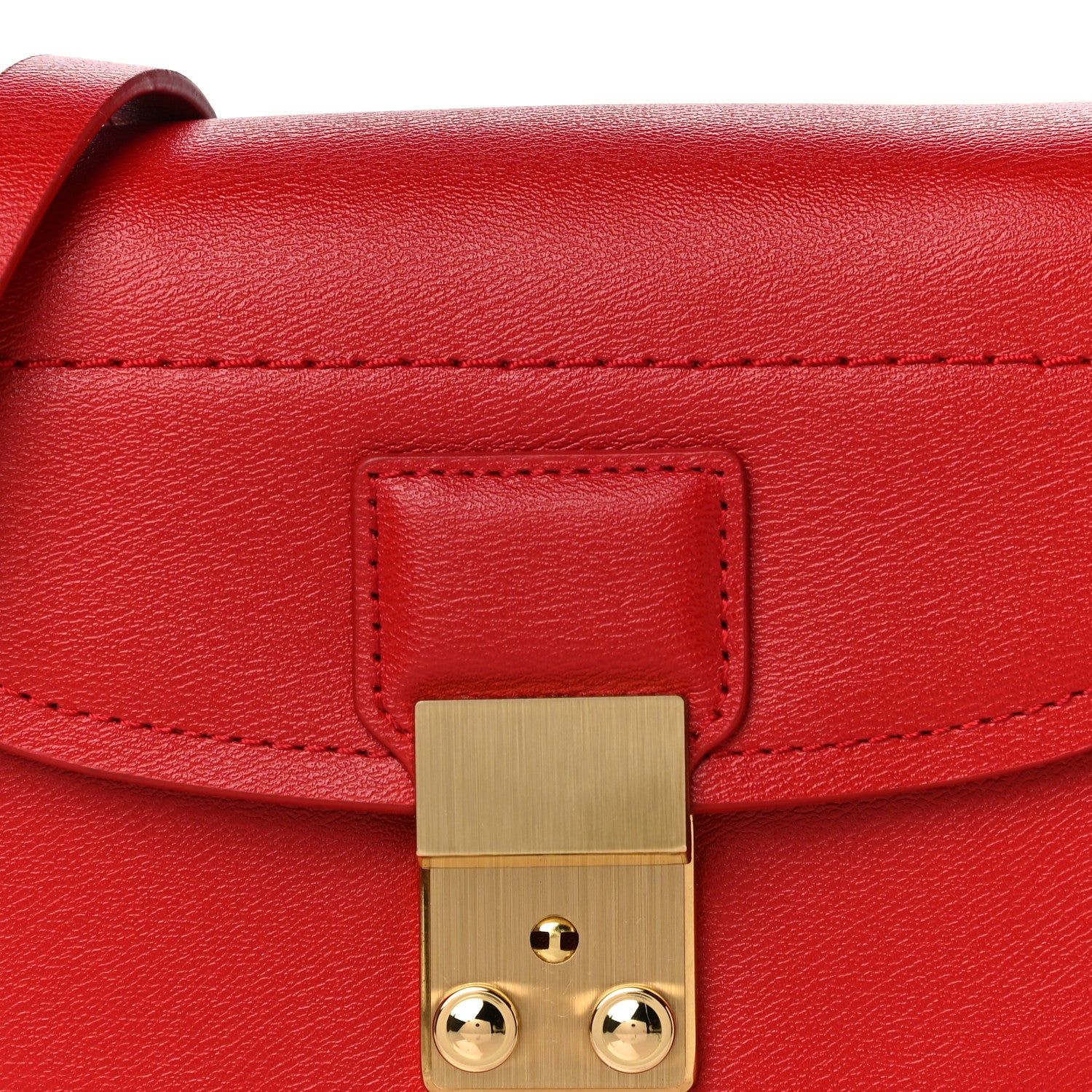 3.1 Phillip Lim Calfskin Mini Pashli Saddle Belt Bag Red 8 of 10