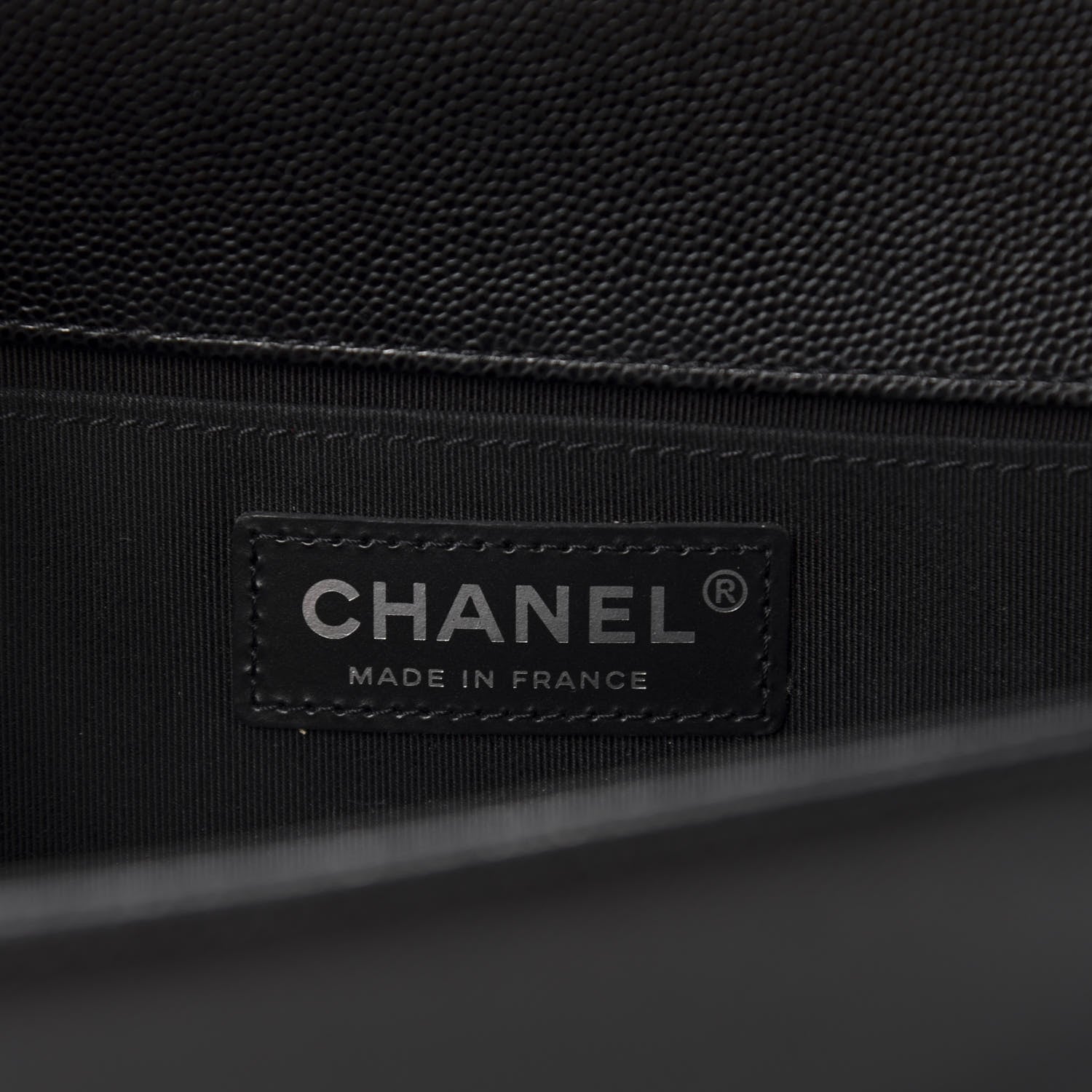 Chanel Caviar Quilted Medium Boy Flap Black 8 of 11