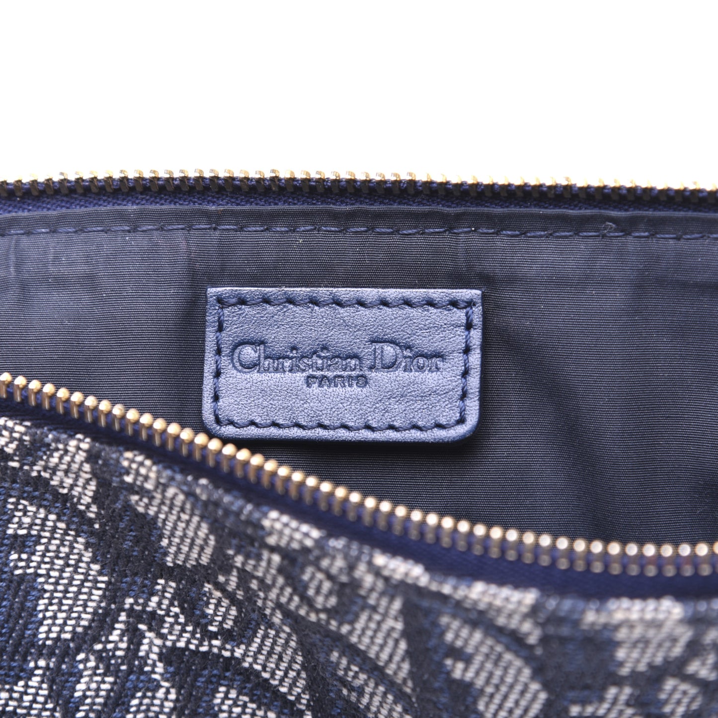 Monogram Mini Saddle Pochette Navy