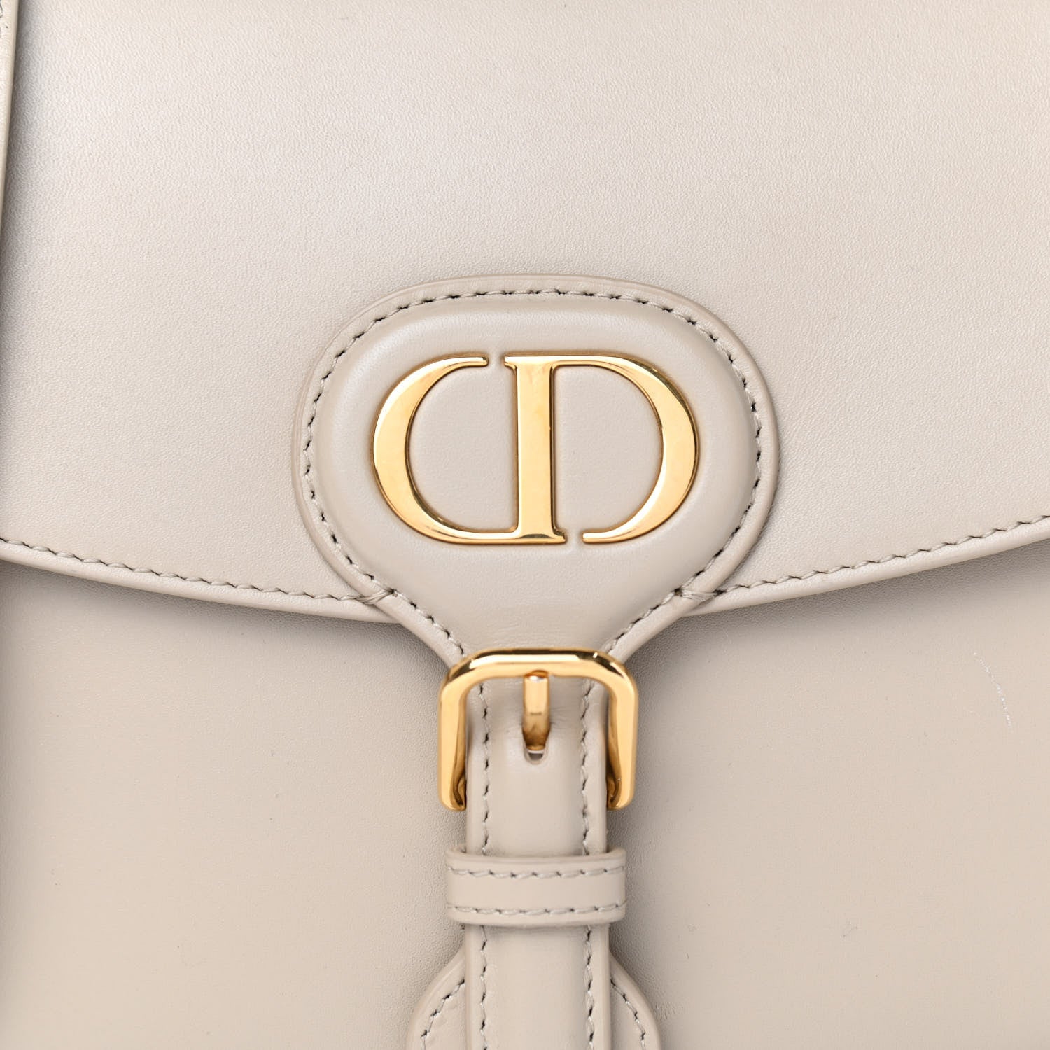 Christian Dior Box Calfskin Medium Bobby Flap Beige 9 of 9
