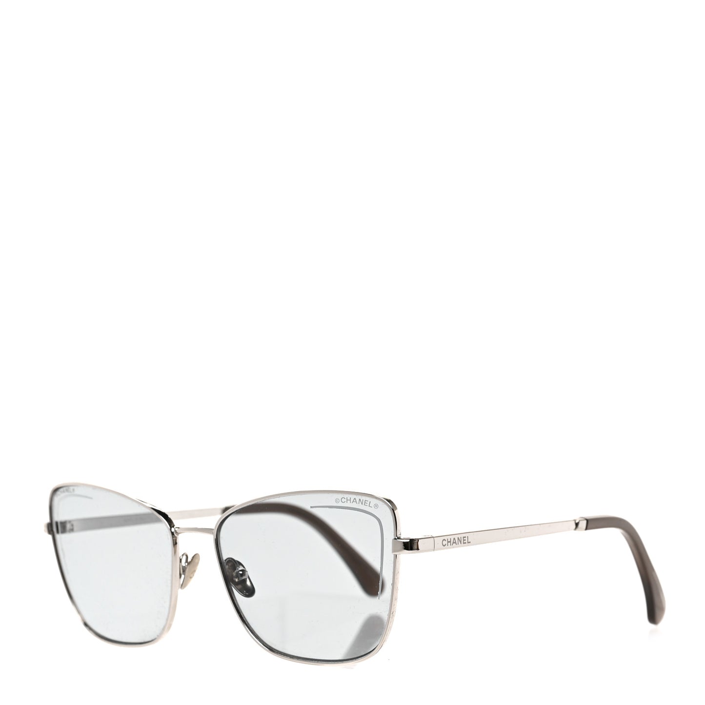 Metal Cat Eye Sunglasses 4267 Grey