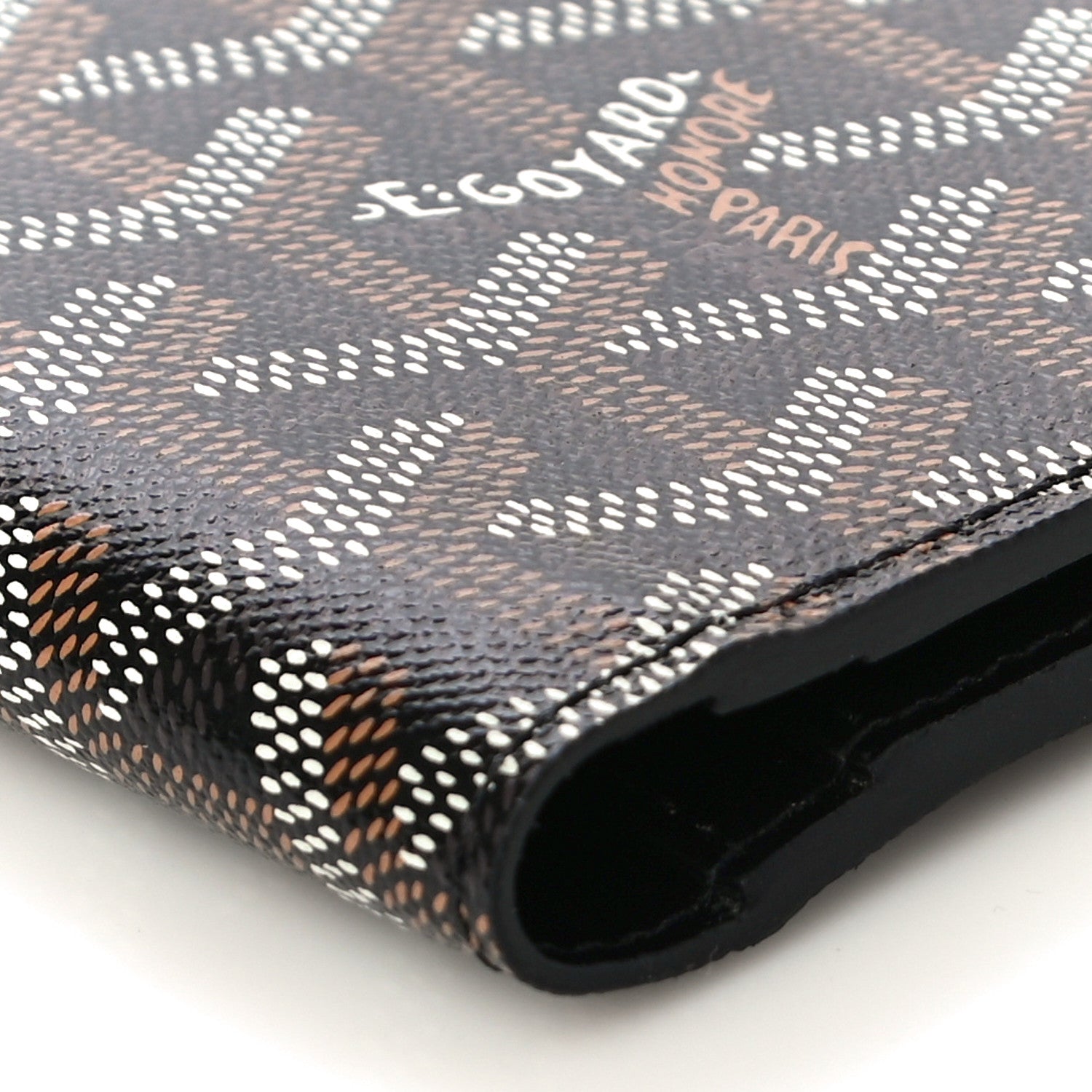Goyard Goyardine Long Bi-Fold Wallet Black 8 of 10