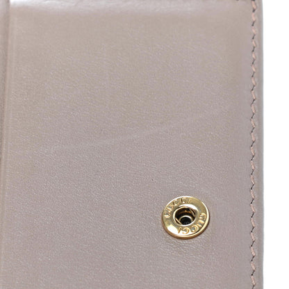 Gucci Calfskin Matelasse GG Marmont Card Case Wallet Porcelain Rose 7 of 8
