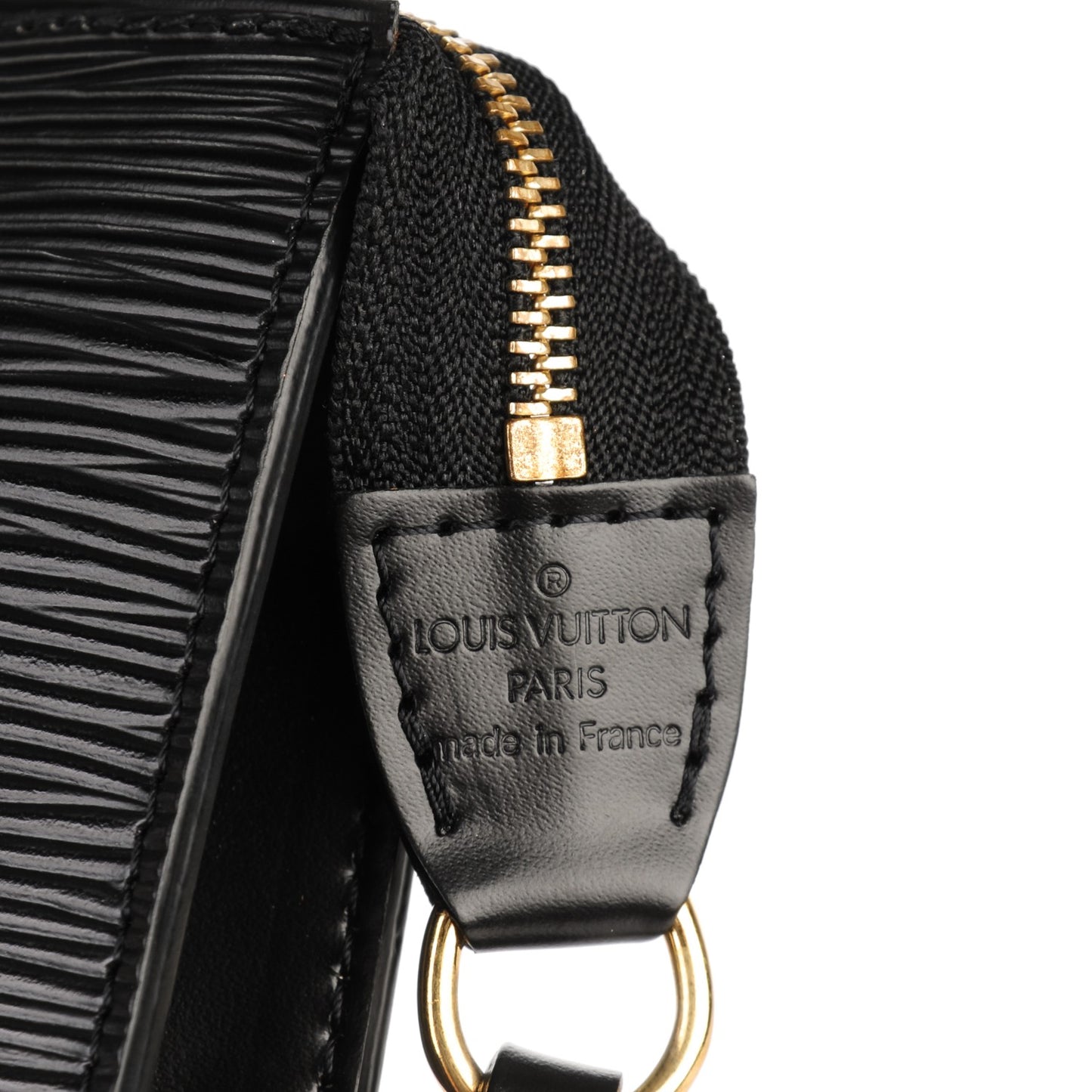 Epi Pochette Accessories 24 Black
