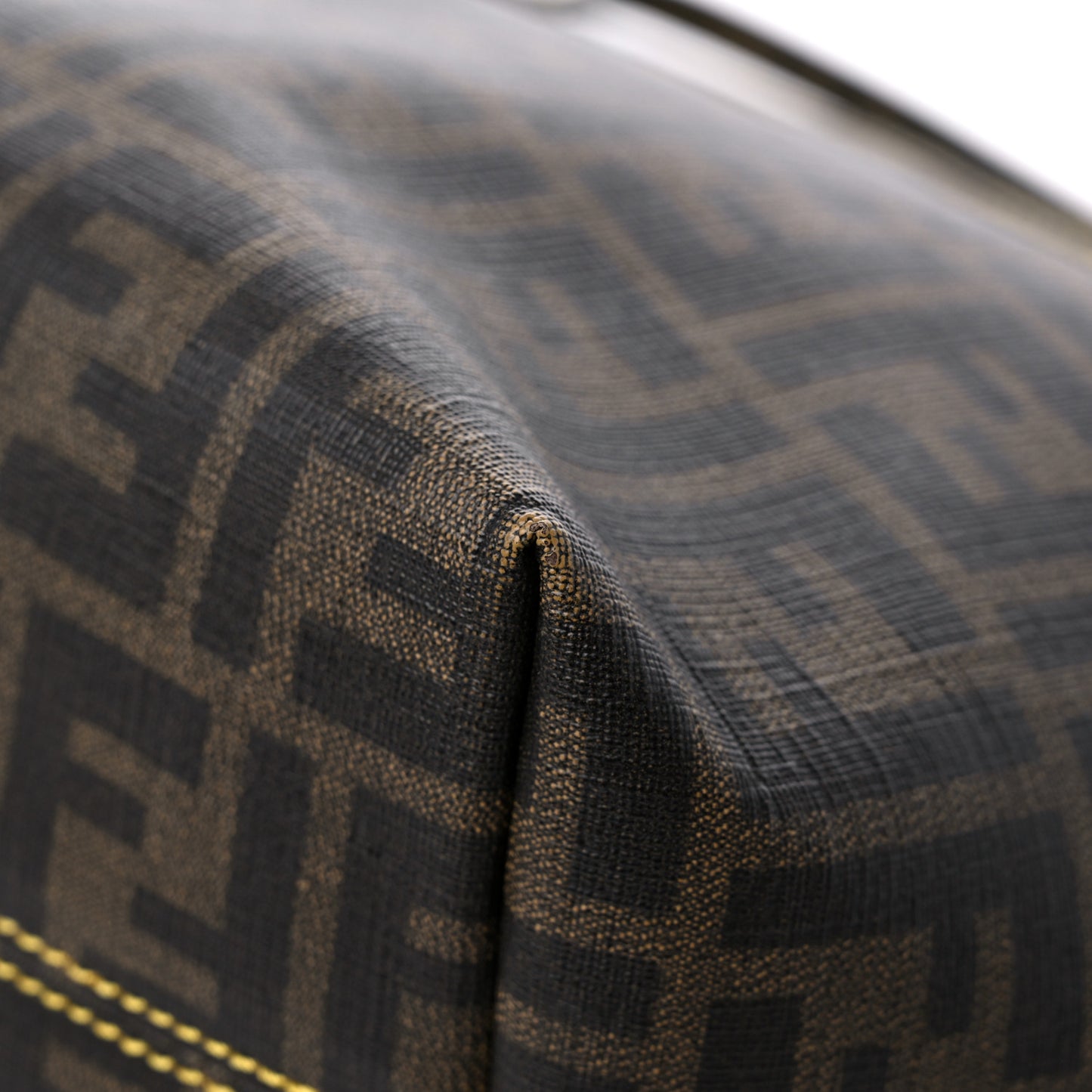 Zucca Spalmati Small Roll Tote Tobacco Giallo