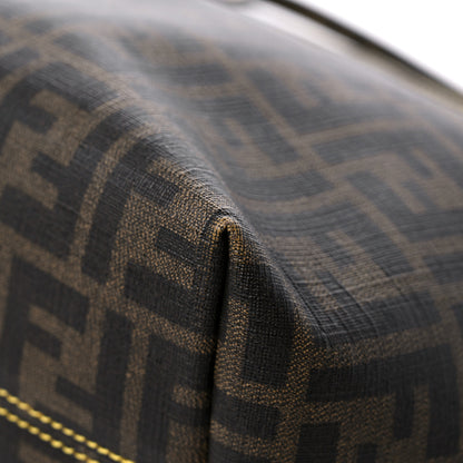 Fendi Zucca Spalmati Small Roll Tote Tobacco Giallo 8 of 15