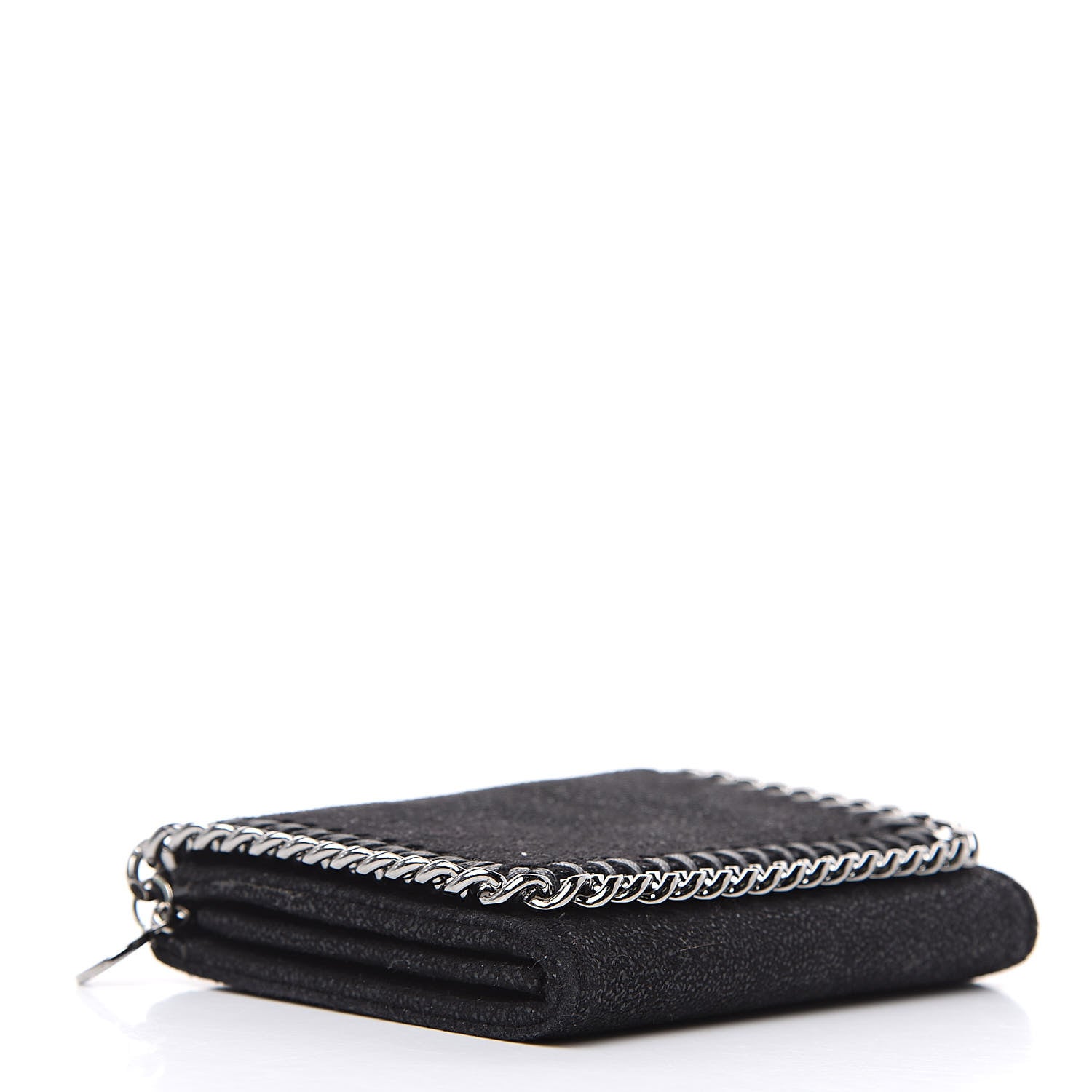Stella McCartney Shaggy Deer Falabella Small Wallet Black 4 of 6
