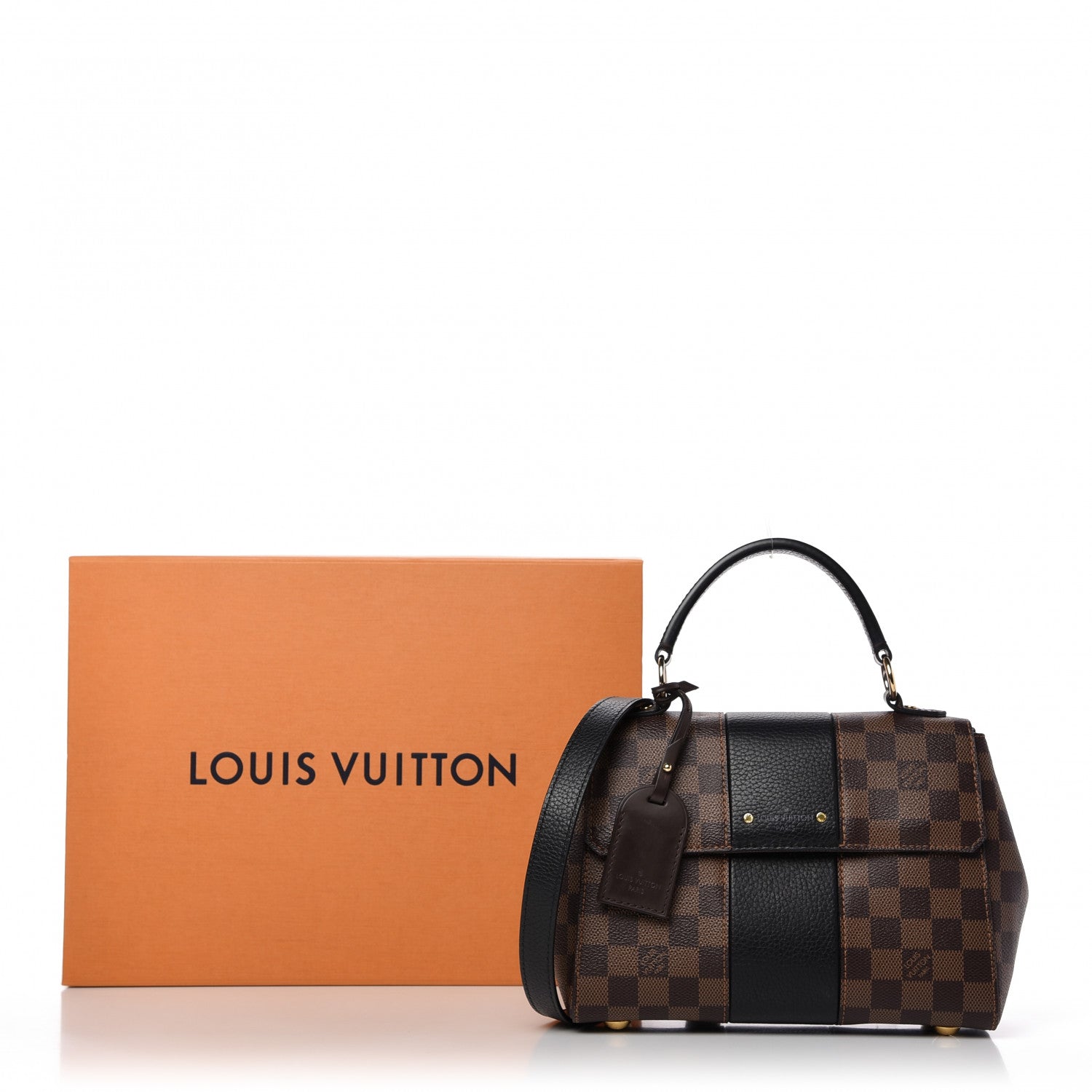Louis Vuitton Damier Ebene Bond Street BB Black 9 of 9