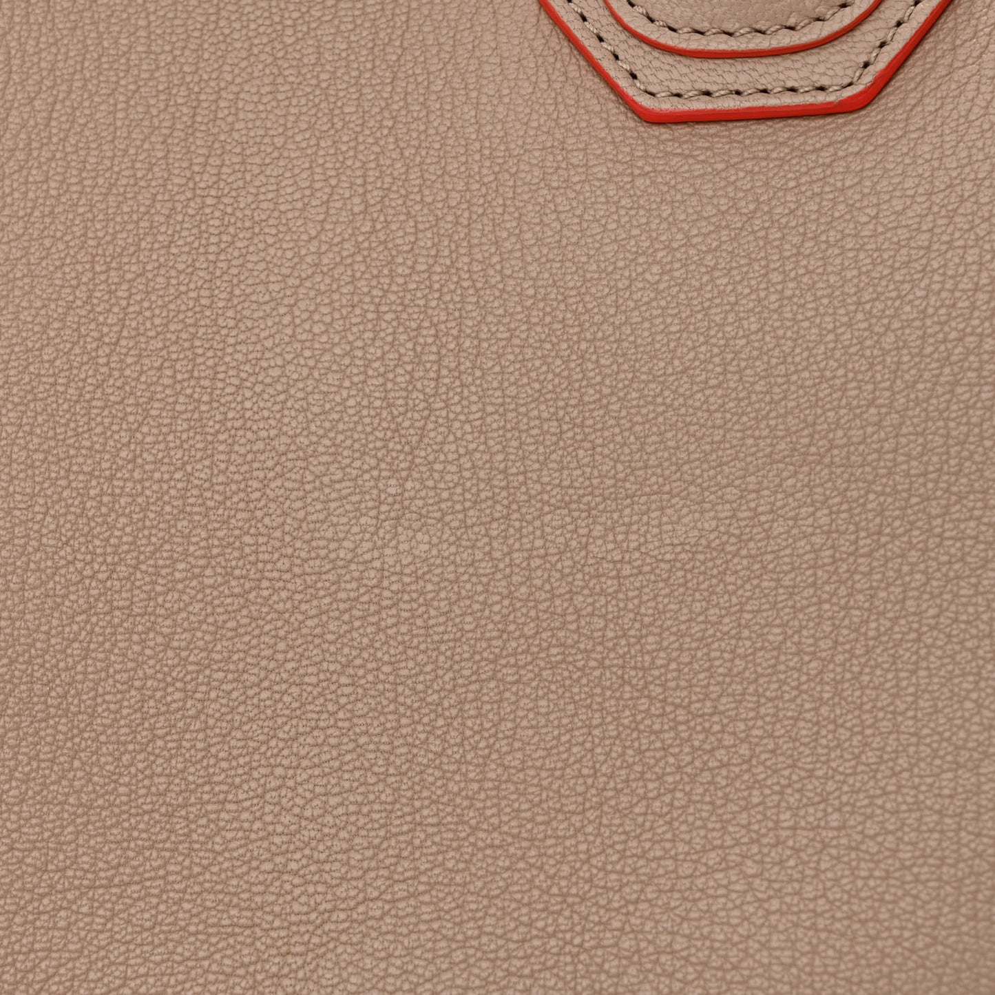 Sugar Goatskin Medium Tri-Color Antigona Taupe Black Orange