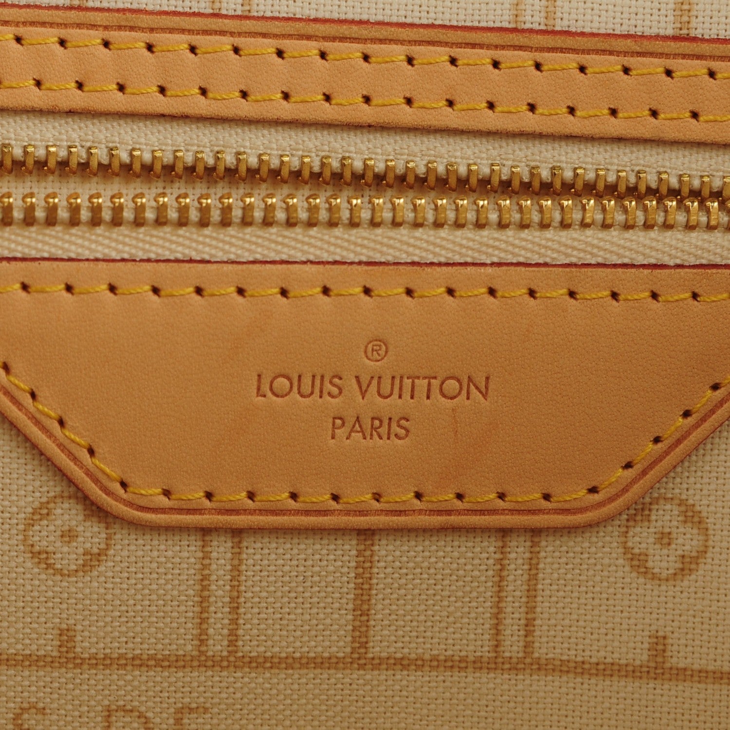 Louis Vuitton Damier Azur Neverfull MM 7 of 8