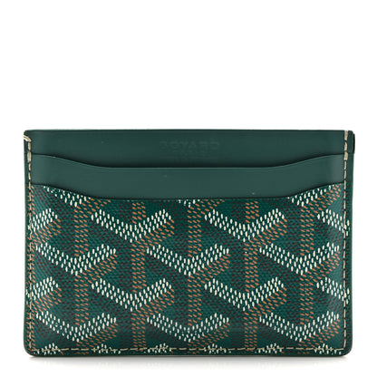 Goyard Goyardine Saint Sulpice Card Holder Green 1 of 7