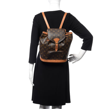 Louis Vuitton Monogram Montsouris MM Backpack 2 of 15