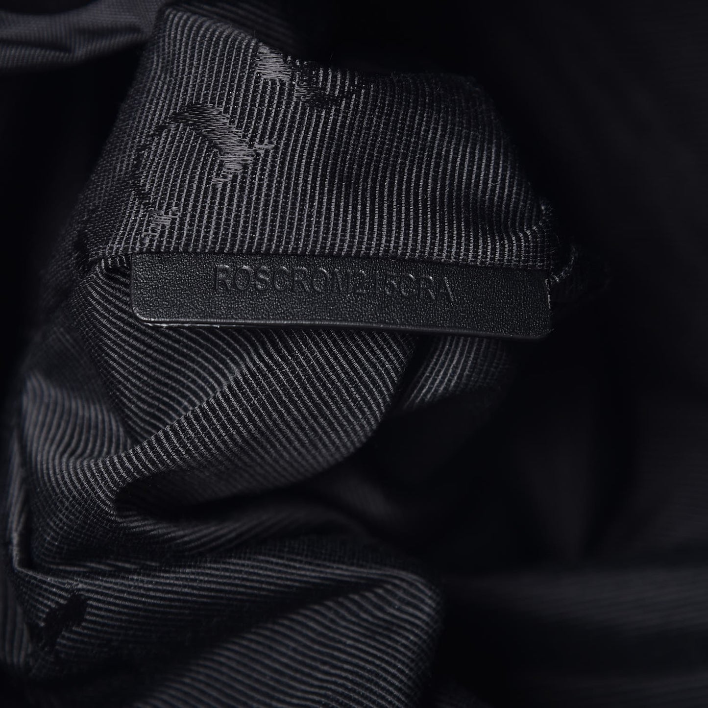Technical Nylon Large Rucksack Backpack Black