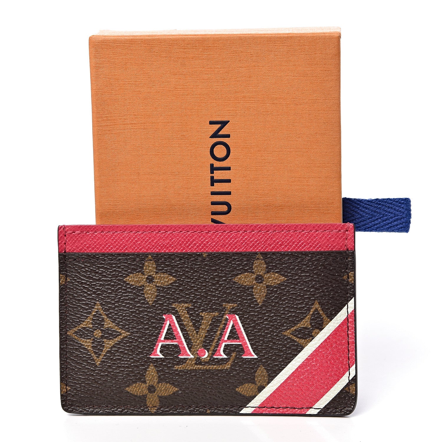 Louis Vuitton Monogram My LV Heritage Card Holder Fuchsia White 8 of 8