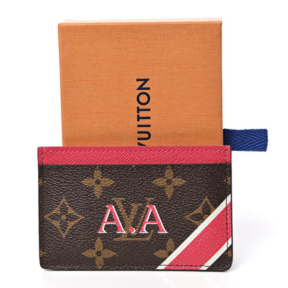 Louis Vuitton Monogram My LV Heritage Card Holder Fuchsia White 8 of 8
