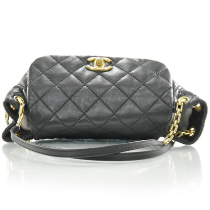 Chanel Calfskin Quilted Retro Chain Flap Black 4 of 9