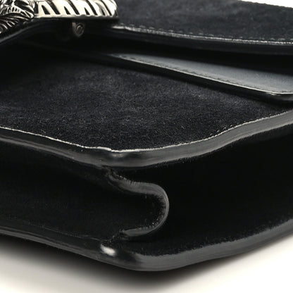 Gucci Suede Mini Dionysus Shoulder Bag Black 9 of 9