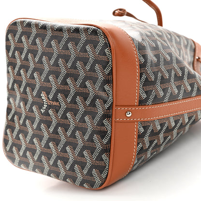 Goyard Goyardine Petit Flot Bucket Bag PM Black Gold 10 of 10