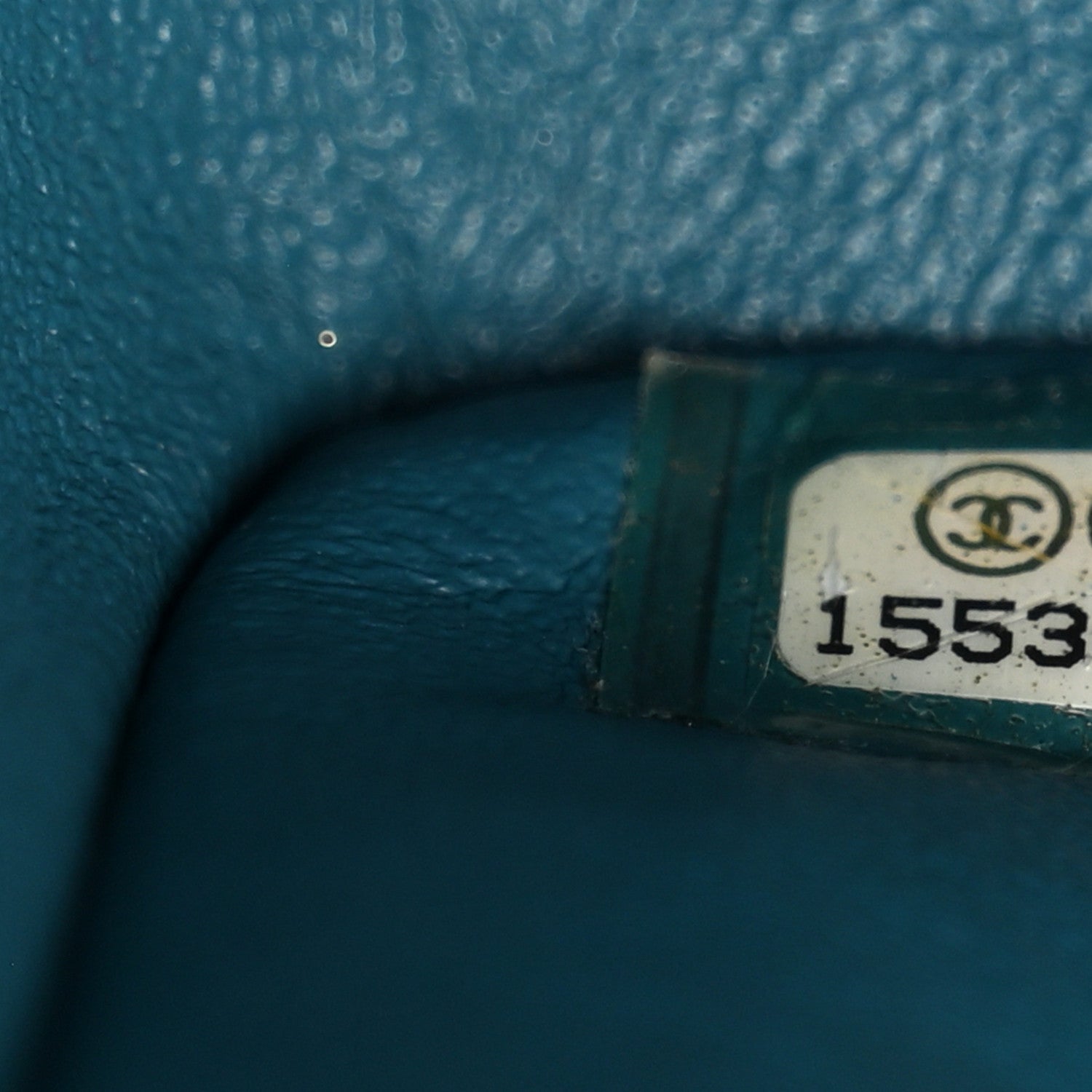 Chanel Lambskin Quilted Maxi Double Flap Turquoise 7 of 13