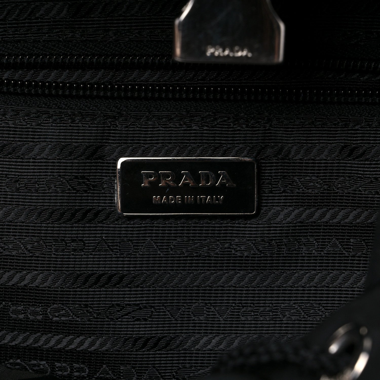 Prada Tessuto Nylon Vela Backpack Black 6 of 14