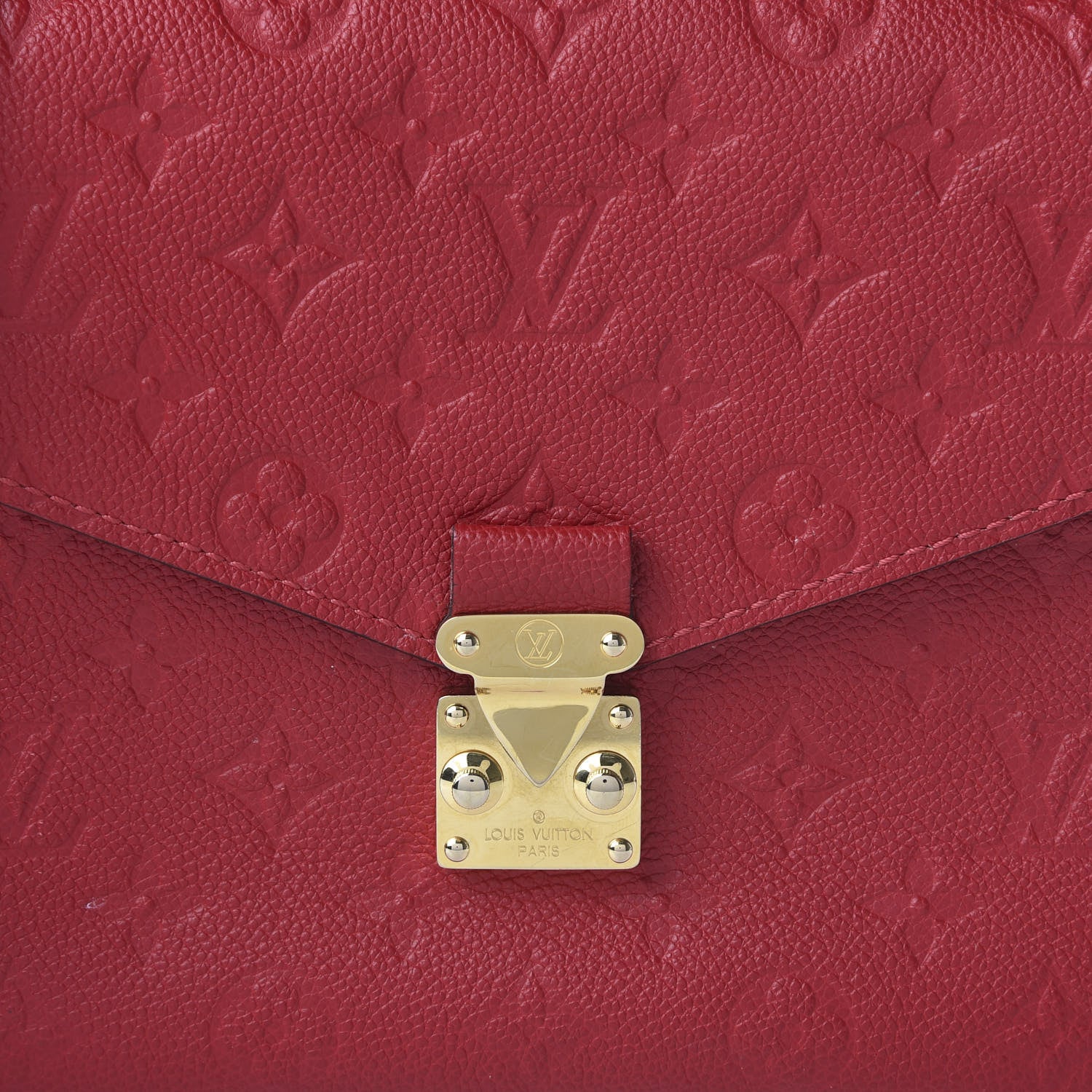 Louis Vuitton Empreinte Pochette Metis Scarlet 9 of 11