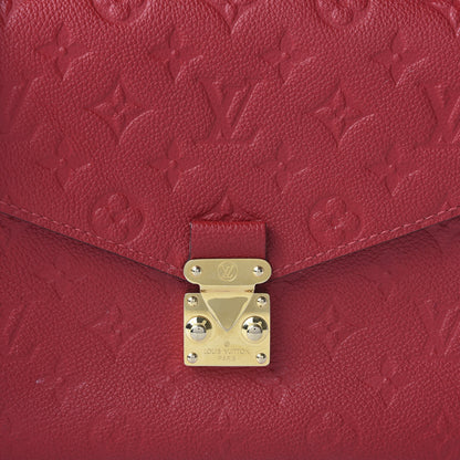 Louis Vuitton Empreinte Pochette Metis Scarlet 9 of 11