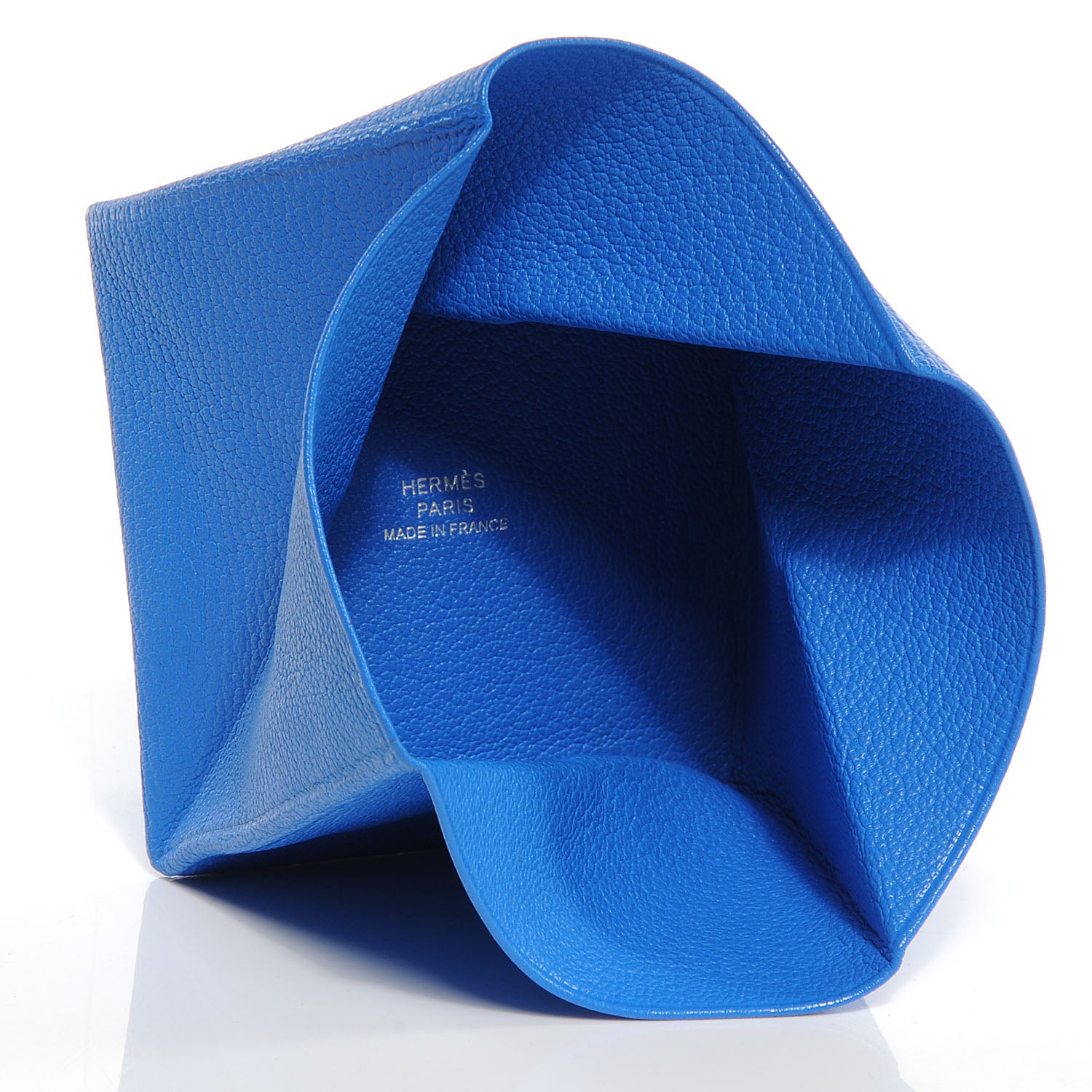 Hermes Chevre Zulu Coin Purse Bleu Hydra 4 of 7