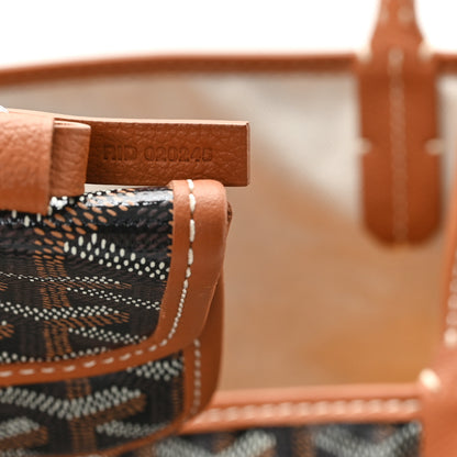 Goyard Goyardine Saint Louis PM Black Gold 8 of 11